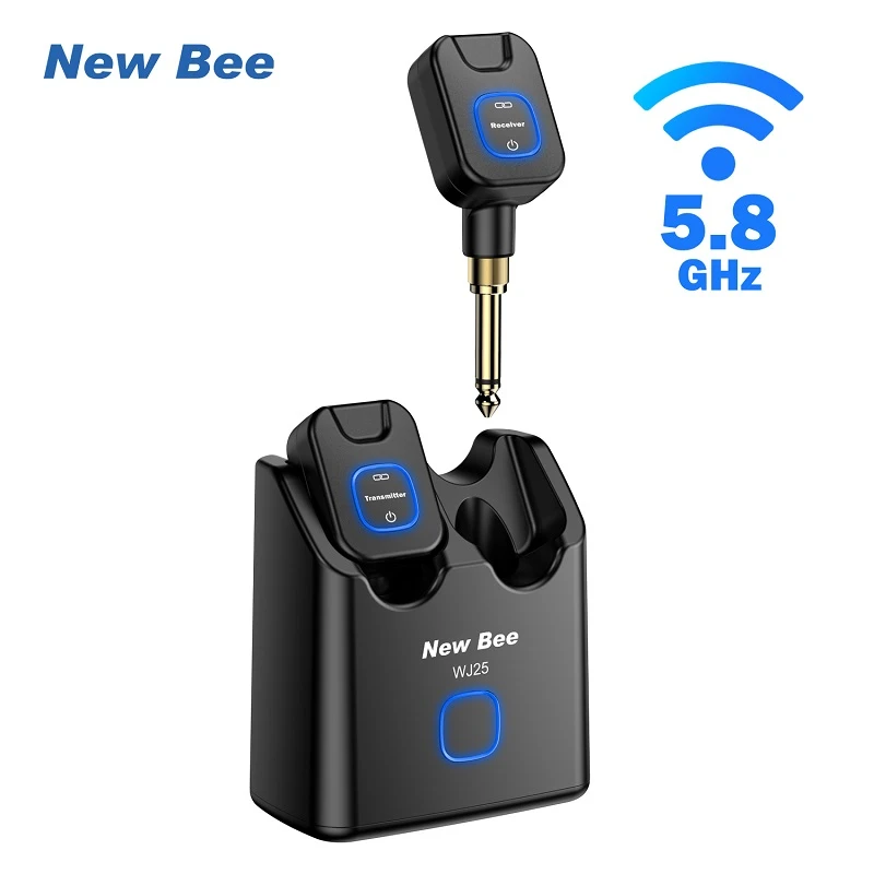 New Bee 5.8 GHz Wireless Guitar System New Bee 5.8 GHz Wireless Guitar System